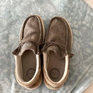 Hey Dude slip on shoes.